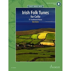 Irish Folk Tunes For Cello, Geheftet