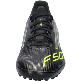 adidas F50 League TF Herren Core Black/Iron Metallic/Lucid Lemon 43 1/3
