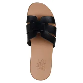 SKECHERS Desert Kiss Low Peak Look, Damen Schiebe-Sandalen, Black,