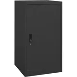 vidaXL Sattelschrank 53 x 53 x 105 cm Schwarz