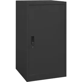 vidaXL Sattelschrank 53 x 53 x 105 cm Schwarz