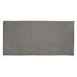 Strandmatte Dobby Schwarz ca. 90x190cm