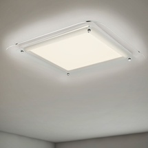 Briloner LED Deckenleuchte Free weiß 52 x 52 cm mit Backlight-Effekt