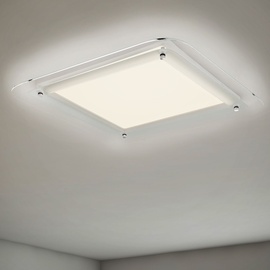 Briloner LED Deckenleuchte Free weiß 52 x 52 cm mit Backlight-Effekt