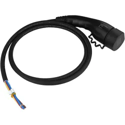 Ladekabel Typ 2 400V 32A 22kW 2 Meter IP54 Ersatzteil Wallbox Elektroauto 5873