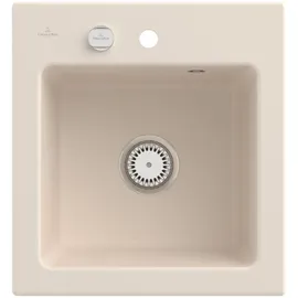 Villeroy & Boch Subway 45 XS ivory + Excenterbetätigung + Lochbohrungen