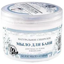 DARY NATURY Weiße Sibirische Seife für Haare & Körper 500 ml