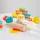 roba Knete Play-Doh Kompaktes Spielset mit FSC-Holzwerkzeugen 6 Knetdosen & Schürze