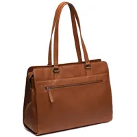 The Chesterfield Brand Fidenza Schultertasche Leder 40 cm Laptopfach cognac