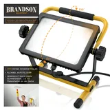 Brandson 100W LED Baustrahler mit 144 SMD LEDs - Arbeitsleuchte - Bauscheinwerfer