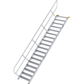 Günzburger Treppe 45° inkl. einen Handlauf, 1000mm Stufenbreite 18 Stufen