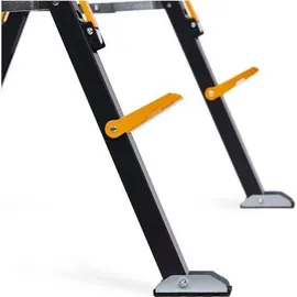 ToughBuilt Konstruktionsböcke Holz/Stahl orange 1 x Paar 1180 kg