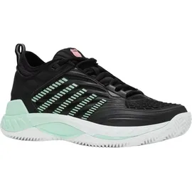 K-Swiss Hypercourt Supreme 2 Black/Neon Mint/White 39