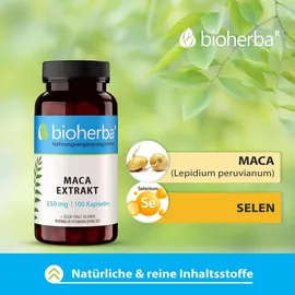 bioherba reichenbach gmbh ood BIOHERBA Maca Extrakt Kapseln 100 Kapseln