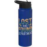 Lustiger Metalldetektor Schatzsuche Metalldetektor Stainless Steel Insulated Water Bottle