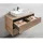 Fackelmann Waschtischunterschrank 100,4 x 51,6 x 46,5 cm Braun Schwarz