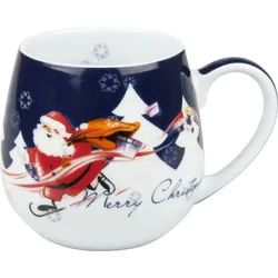 Könitz Porzellan Kuschelbecher, Merry Christmas-Weihnachtsmann