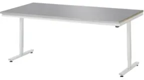 Rau Arbeitstisch elektrisch höhenverstellbar, B2000xT1000xH720-1120mm, ES-Platte-28 mm