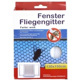 Jawoll Fenster Fliegengitter 130 x 150 cm weiss