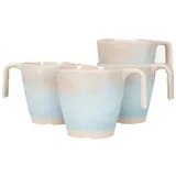 gimex Stone Line 4er Set, beige