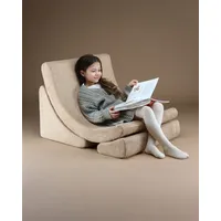 Wigiwama Moon Chair / Kindersessel, Farbe: Brown Sugar
