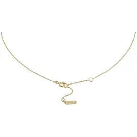 ANIA HAIE N005-01G Halskette mit kleinen Scheiben Anhängern Silber/Gelbgold