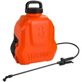 Stocker Lithium-ionen-elektro-rückenspritze 8l 2.5 Bar - Orange - One Size