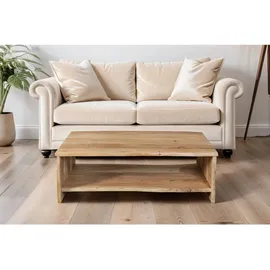 möbelliebling Dahlia Beige Akazie 120 x 60 x 40 cm