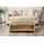 möbelliebling Dahlia Beige Akazie 120 x 60 x 40 cm