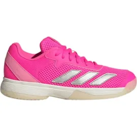adidas Courtflash Tennisschuhe, Lucid Pink Silver Met Bliss Pink, 6 UK Child
