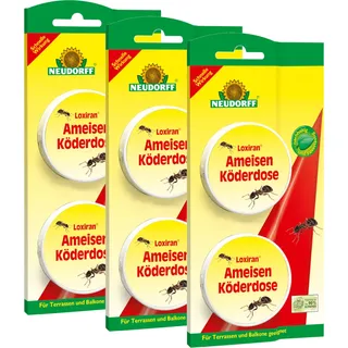Neudorff Loxiran AmeisenKöderdose - 3x 2 Stück