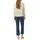 Comma, Longpullover Strickpullover Beige 40