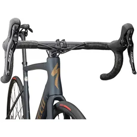 Specialized Allez Sprint Comp 105 2025 Rennrad - Satin Deep Lake Metallic / Burnt Gold Metallic - 56