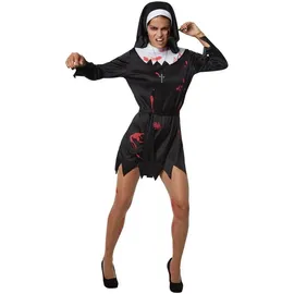 Tectake Gruselige Zombie Nonne Damen XXL