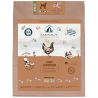 Lakefields Trockenfutter für Welpen Huhn 4 x 1 kg