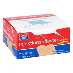 Gothaplast Injektionspfl.sensitiv 2x7 cm