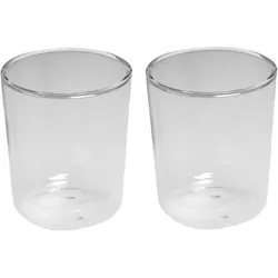 Delonghi AS00001402, DLSC318  Doppelwandige Thermogläser, 2 Stück je 400 ml