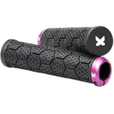 Sixpack Racing D-TRIX Fahrradgriffe Schwarz/Pink