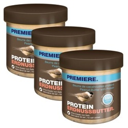 PREMIERE Erdnussbutter 3x250g Protein
