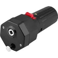 Bunthaus 1,5 V Grillmotor (batteriebetrieben), Schwarzer Elektrischer Grillmotor, Bratenhalterungszubehör, Lochgröße 6 X 6 Mm