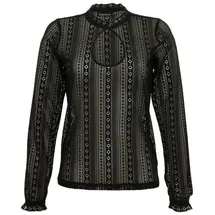 Gipfelstürmer Bluse schwarz 34