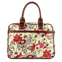 Oilily Umhängetasche Tropical Birds Office Bag Cream-White