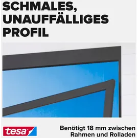 Tesa Fliegengitter-Tür Comfort im Alurahmen 120 x 240 cm weiß
