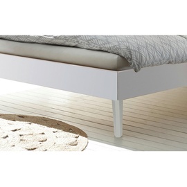 Hasena Bett Pesaro 100 x 200 cm Holz Weiß