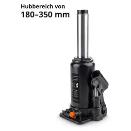 STAHLWERK Hydraulikheber 4 T 180-350 mm Stempelwagenheber Autoheber Wagenheber