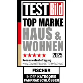 Fischer Faltschloss Zahlen PROTEC FN110 Länge 110cm