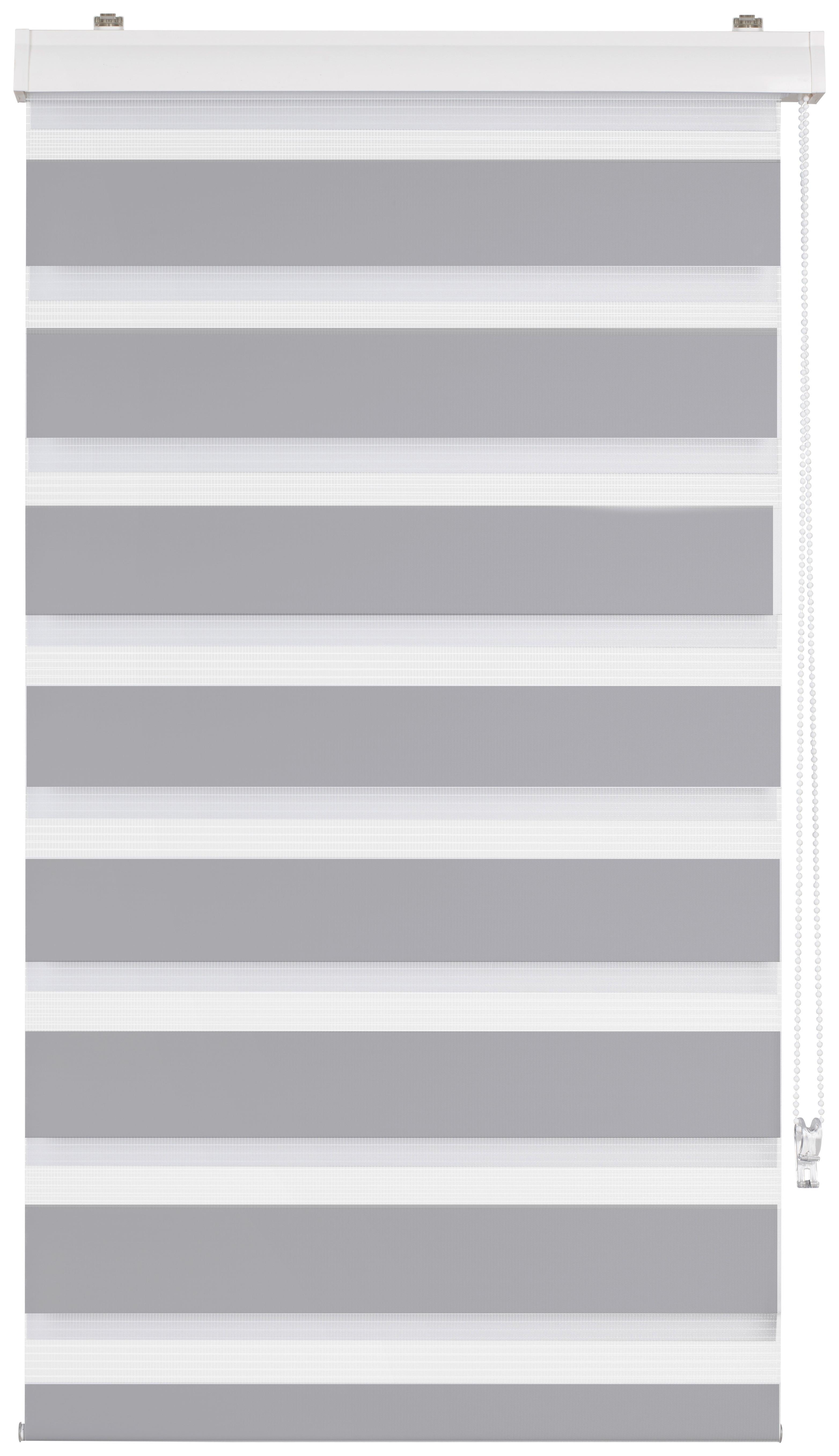 Doppelrollo Thomas in Grau ca. 60x160cm