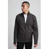 11 Project Sweatjacke PRSibelius Sweatjacke mit hochschließendem Kragen grau S