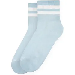 Socken Bali - Ankle High - American Socks BLAU|WEISS Einheitsgröße