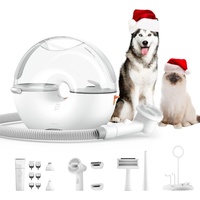 Neakasa S1 Pro Hundeschermaschine mit Staubsauger, null Lärm Schermaschine für Hunde Katzen, 15000 Pa Saugkraft Profi Haustierpflegeset, Tierhaarentferner mit 8 Pflegewerkzeugen, 3L Staubbehälter